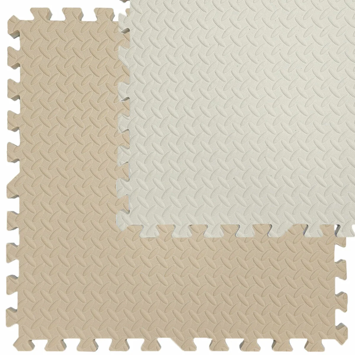 Підлогове двостороннє покриття CREAM and BEIGE 60х60cmх2cm (D) SW-00001846 – зображення використання 4
