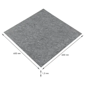 Самоклеюча LVT плитка 600х600х1.5mm (D) SW-00001594 – додаткове зображення 2