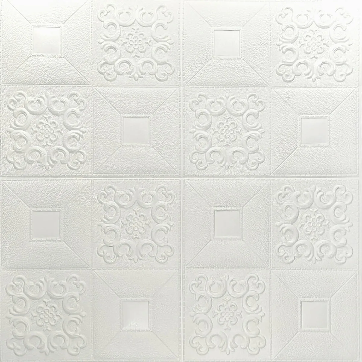 0757bdf0b6-1_resize_1200x1200 Самоклеюча декоративна настінно-стельова 3D панель фігури 700х700х3мм (114-3) SW-00000697 – додаткове зображення 2