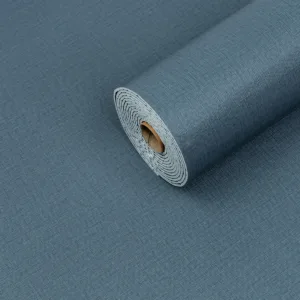 Самоклеюча вініловая плитка в рулоні сіро-синє полотно 0,6х3mх2мм Мат SW-00002035