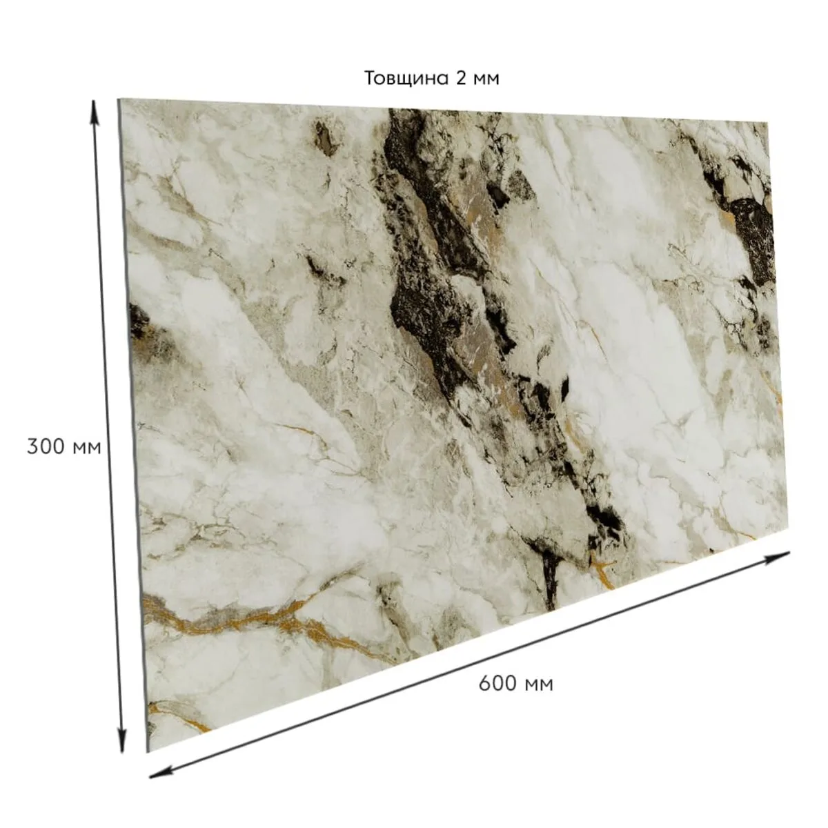 Самоклеюча стінова PET плитка 600х300х2mm (D) SW-00002303 – зображення виду 3