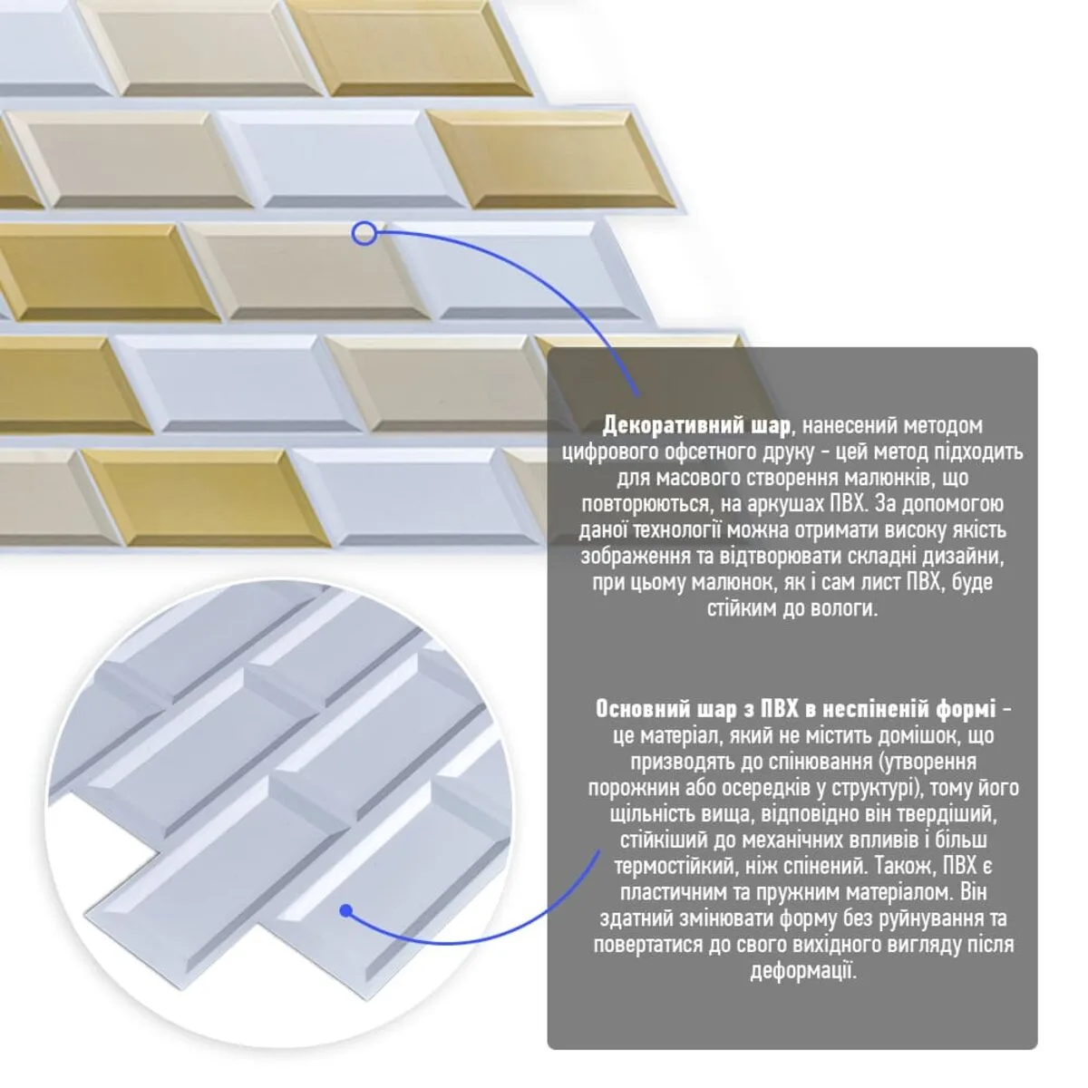 1b4b3ea9a3-2_resize_1200x1200 Декоративна ПВХ панель біло-бежева клінкерна цегла 960х480х4мм SW-00001430 – додаткове зображення 2