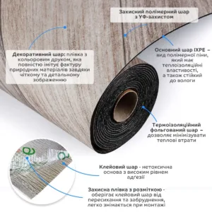 Підлогове вінілове покриття самоклеюче в рулоні 3000х600х1,5мм SW-00001819 – додаткове зображення 2