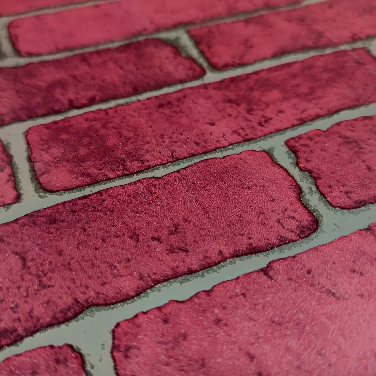 Самоклеюча плівка червона цегла 0,45х10м SW-00001269 – додаткове зображення 2