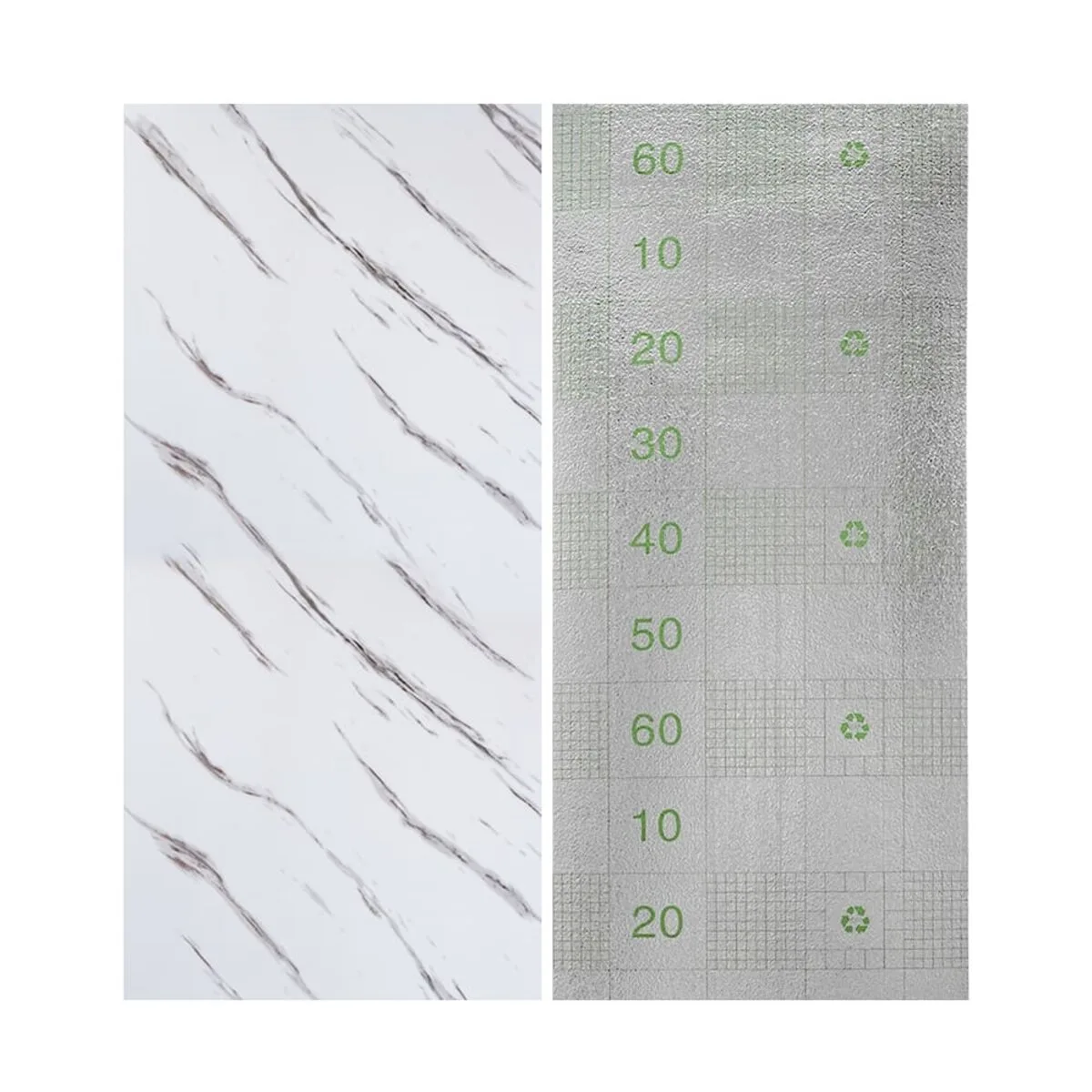 2f432932c3-4_resize_1200x1200 Самоклеюча вінілова плитка в рулоні білий мармур з прожилками 3000х600х2мм Глянсова SW-00001285 – зображення використання 4