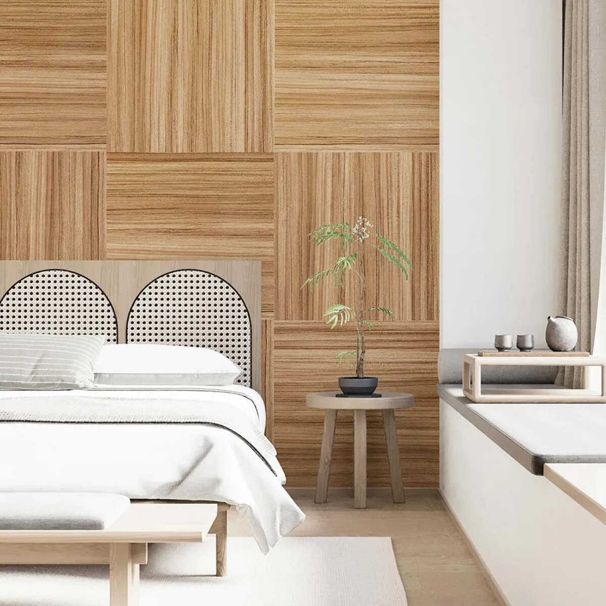 329cd3523f-6_resize_1200x1200 Декоративна ПВХ плита під дерево 600х600х3mm (S) SW-00001624 – зображення використання 6