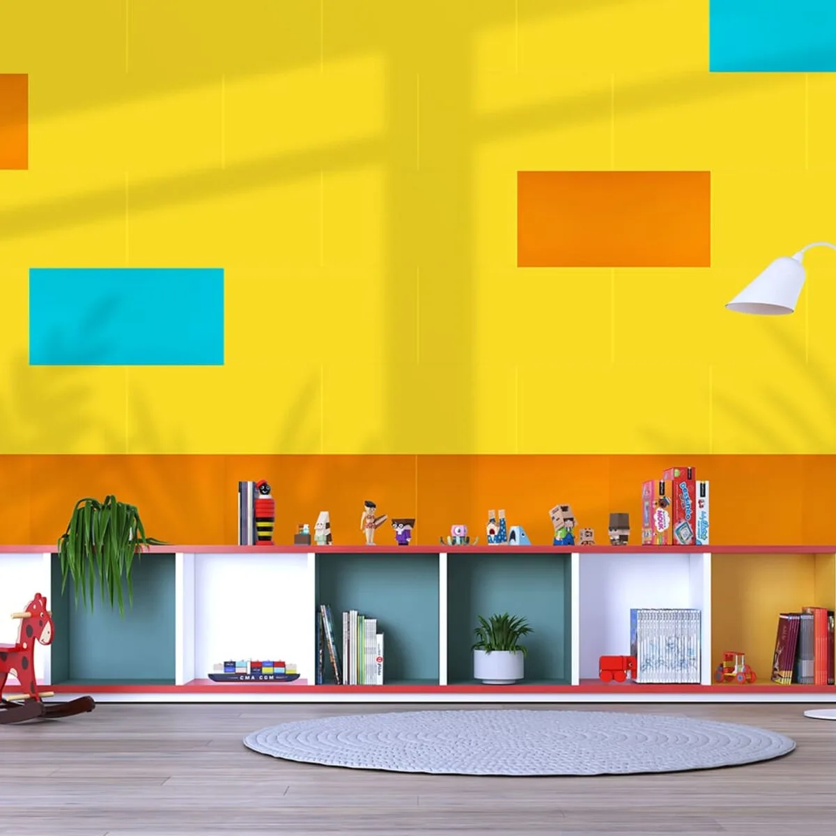 Самоклеюча стінова PET плитка 600х300х2mm (D) SW-00002247 – зображення використання 6