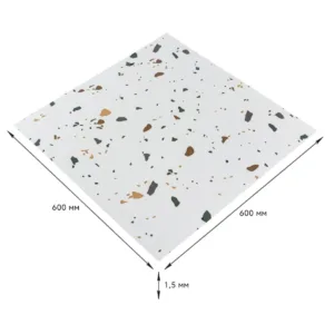 Самоклеюча LVT плитка 600х600х1.5mm (D) SW-00001592 – додаткове зображення 2