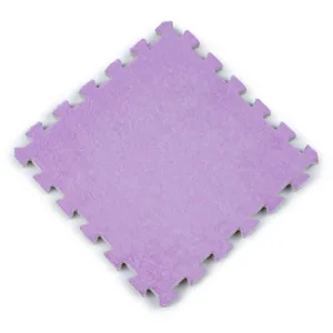 Підлога-пазл плюшевий ФІОЛЕТОВИЙ 30х30х1cm (D) SW-00002086