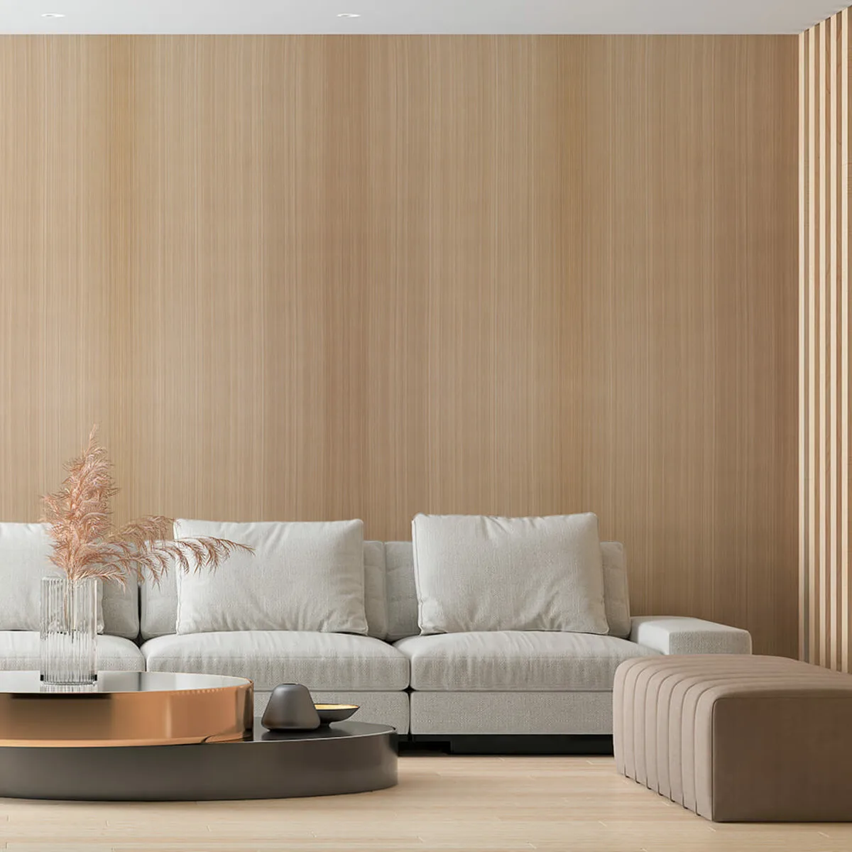 Самоклеюча вініловая плитка в рулоні 0,6х3mх2мм Мат SW-00002030 – зображення використання 6