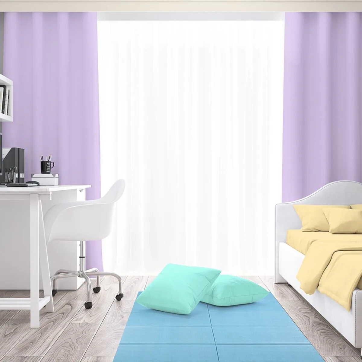 44cc9ccf77-7_resize_1200x1200 Дитячий складний термокилимок однотонний 2000х1500х10мм Блакитний (297) SW-00001190 – зображення використання 7