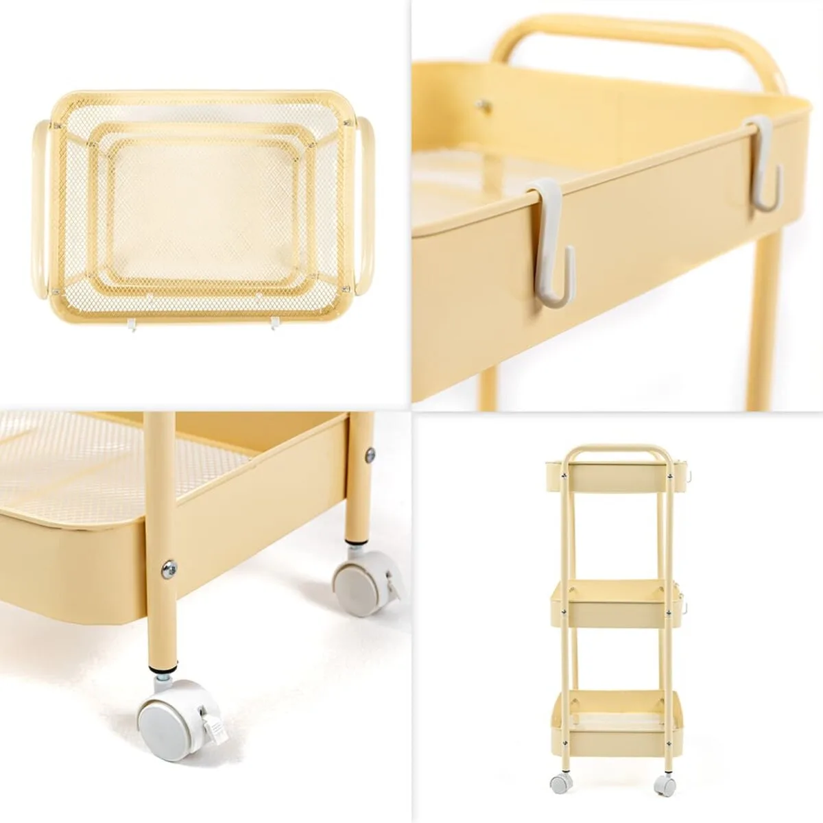 4764b6b50c-5_resize_1200x1200 Етажерка мобільна триярусна универсальная з металу кремова 45х30х78см SW-00002113 – зображення використання 5