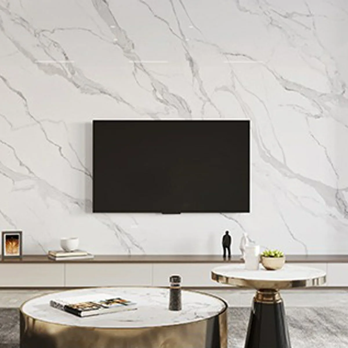 Самоклеюча вінілова плитка набір (6 рулонів) мармур 3600х2800х2мм SW-00001457 – додаткове зображення 2