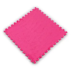 Підлога-пазл плюшевий РОЖЕВИЙ 60х60х1cm (D) SW-00002093