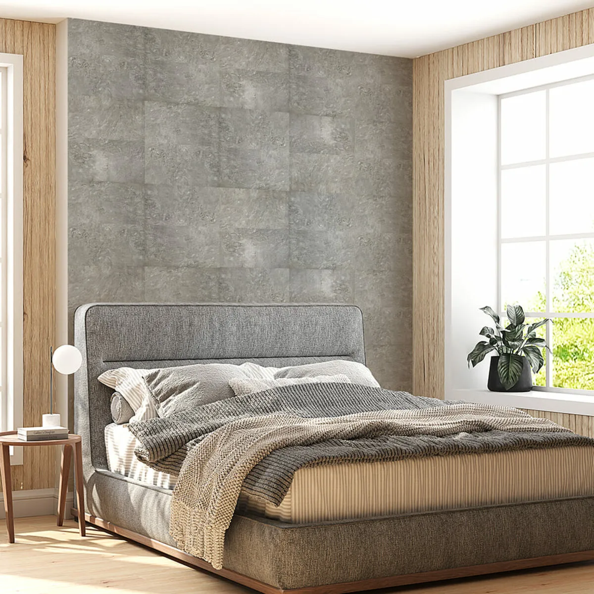 55bad9a76f-5_resize_1200x1200 Самоклеюча вінілова плитка сріблястий мармур, ціна за 1 шт. (СВП-103) Глянець SW-00000290 – зображення використання 5