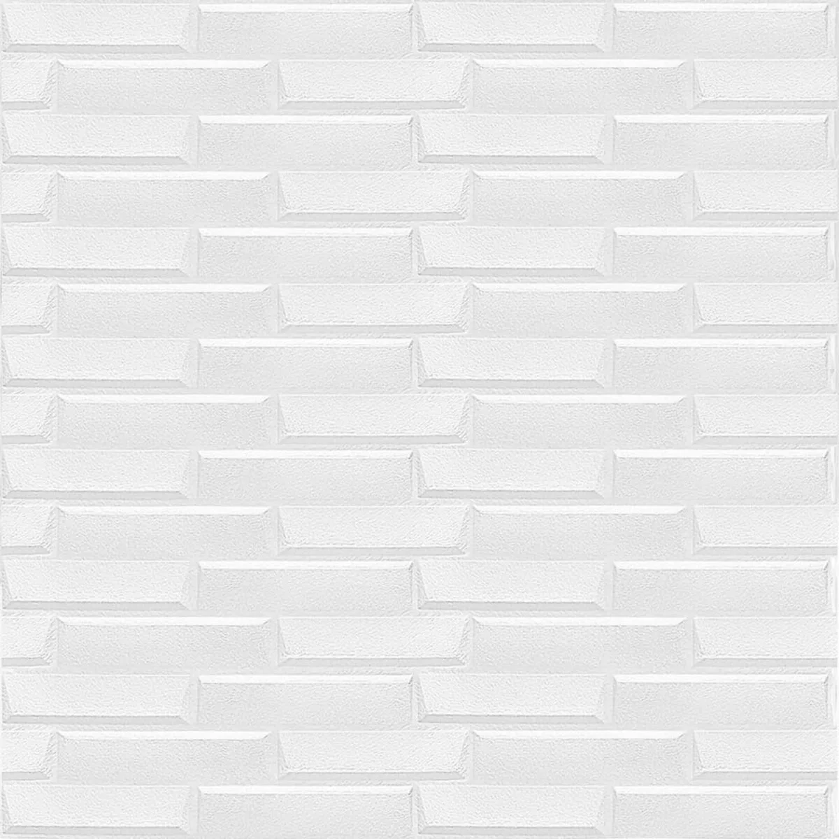 Самоклеюча 3D панель біла кладка 19600x700x5мм SW-00001335 – додаткове зображення 2