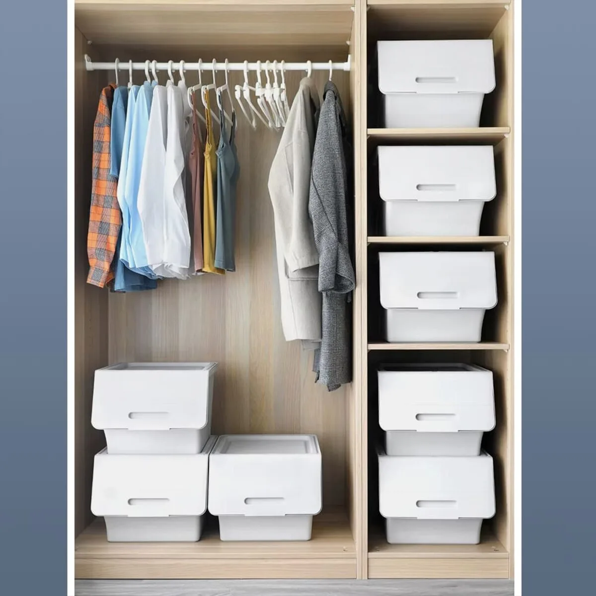 65114a07d6-10_resize_1200x1200 Контейнер для зберігання білий 45.5х38х31CM SW-00002420 – зображення використання 10