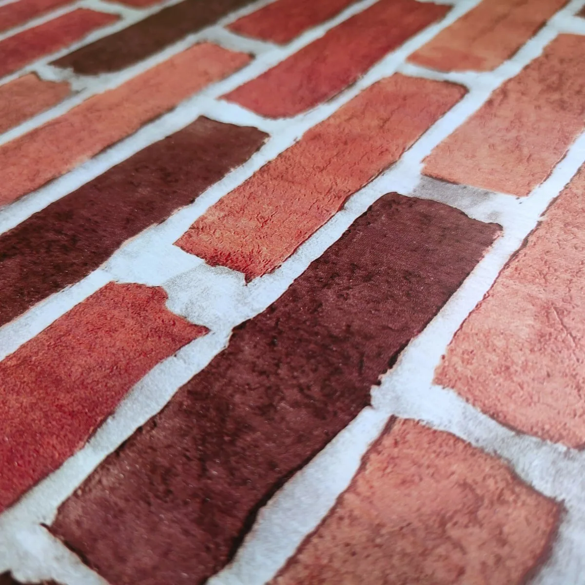 Самоклеюча плівка бордова цегла 0,45х10м SW-00001271 – додаткове зображення 2