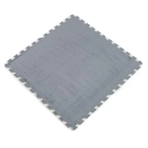 Підлога-пазл плюшевий СВІТЛО-СІРИЙ 60х60х1cm (D) SW-00002081