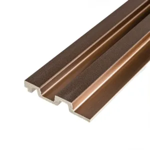 Рейка декоративная PS под коричневую кожу с бронзой 2900х120х20мм SW-00002147-