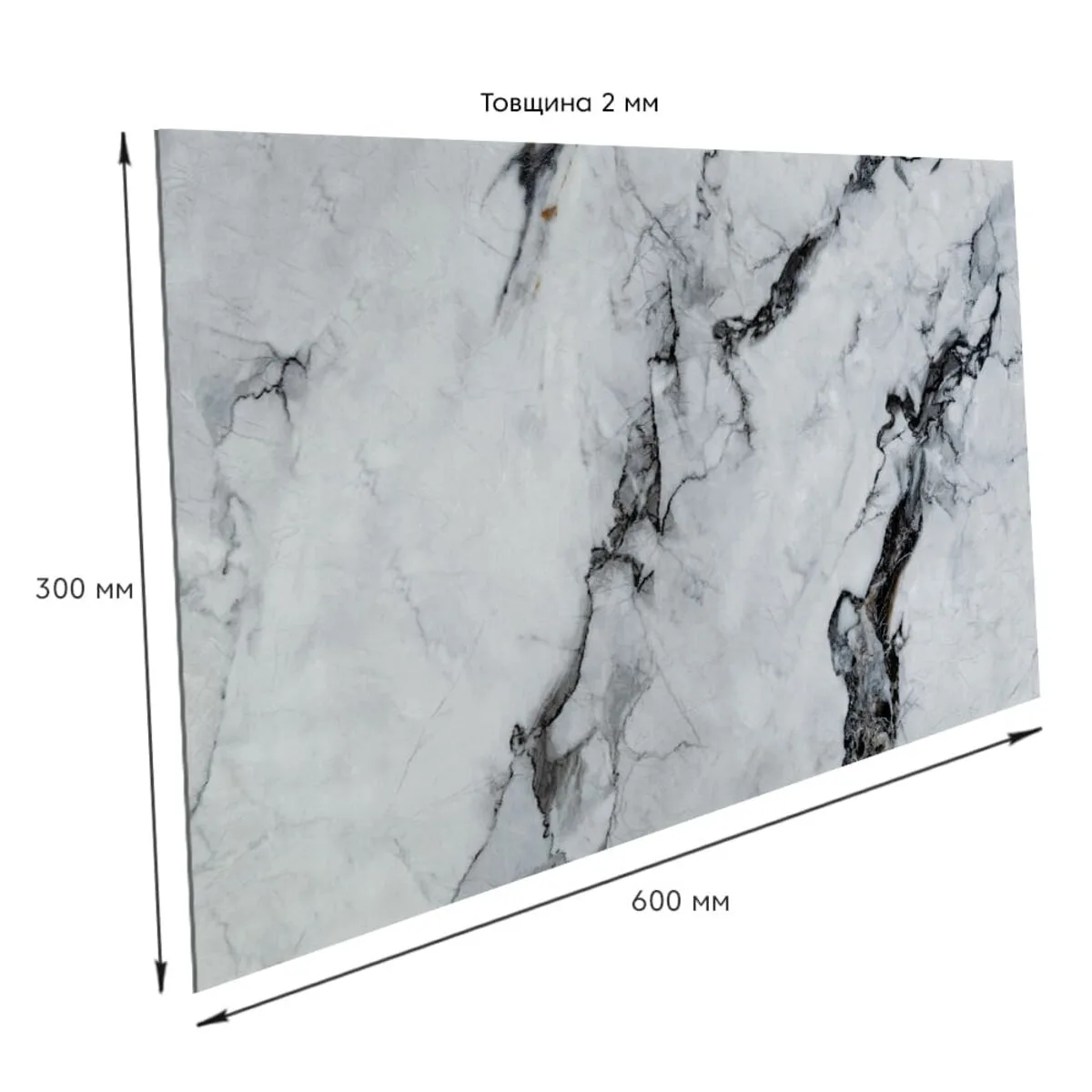 Самоклеюча стінова PET плитка 600х300х2mm (D) SW-00002307 – зображення виду 3