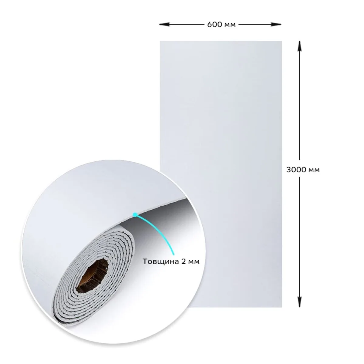 7b83052377-3_resize_1200x1200 Самоклеюча вініловая плитка в рулоні білий льон 0,6х3mх2мм Мат SW-00002041 – зображення виду 3