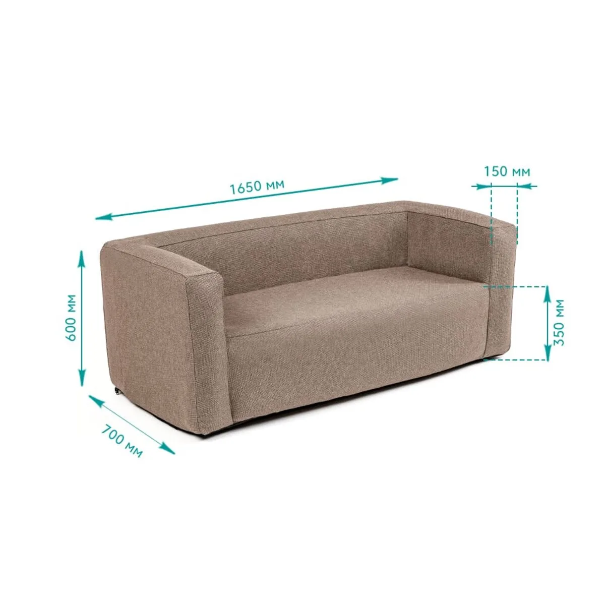 7f32f109d9-3_resize_1200x1200 Комплект надувних меблів диван і крісло коричневий SW-00002656 – зображення виду 3