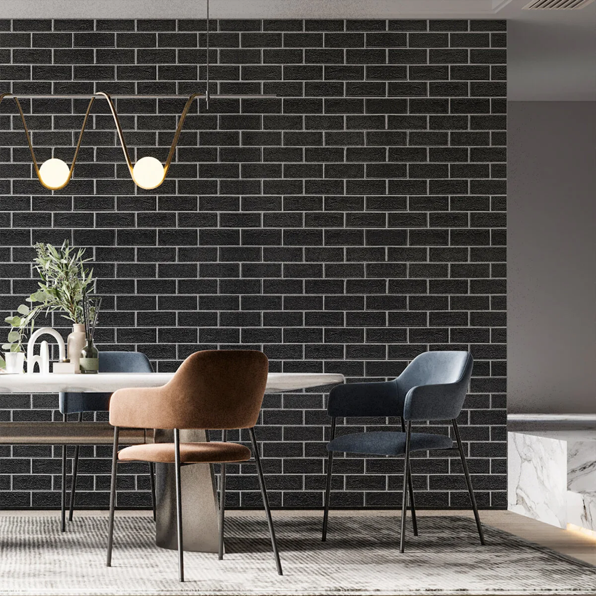 82074cc61d-6_resize_1200x1200 Панель стінова 70х70cmх5mm чорна цегла з білим (D) SW-00001503 – зображення використання 6