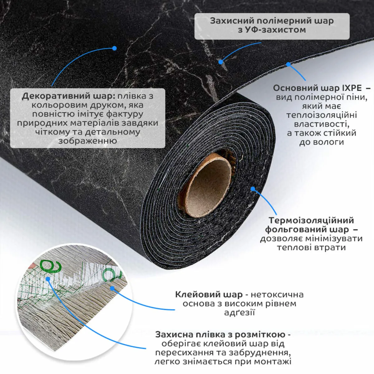 Підлогове вінілове покриття самоклеюче в рулоні 3000х600х1,5мм SW-00001821 – додаткове зображення 2