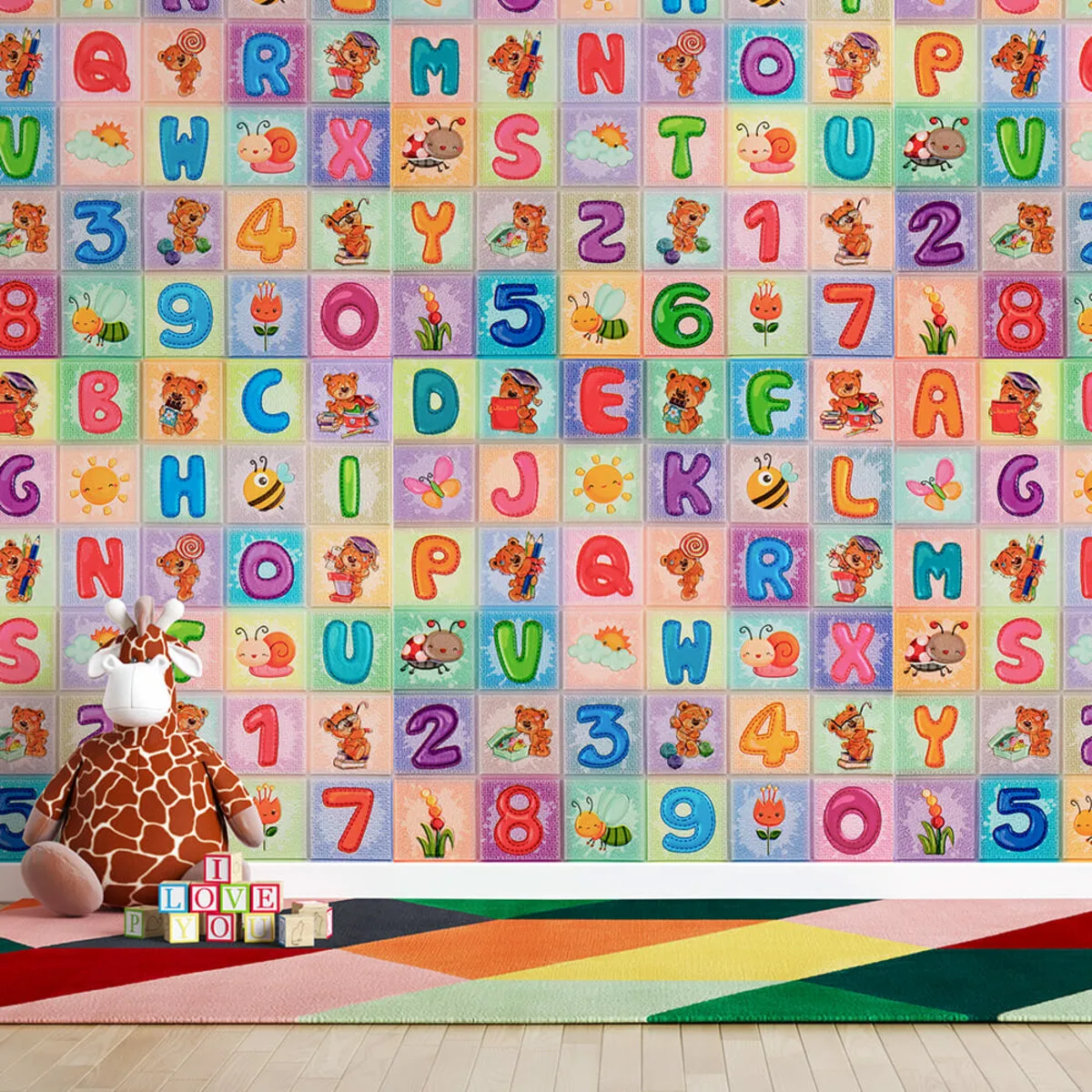 8c6890cb41-10_resize_1200x1200 Набір панелей стінових 3D Абетка (2шт) 700х1400х4mm (D) SW-00002352 – зображення використання 10