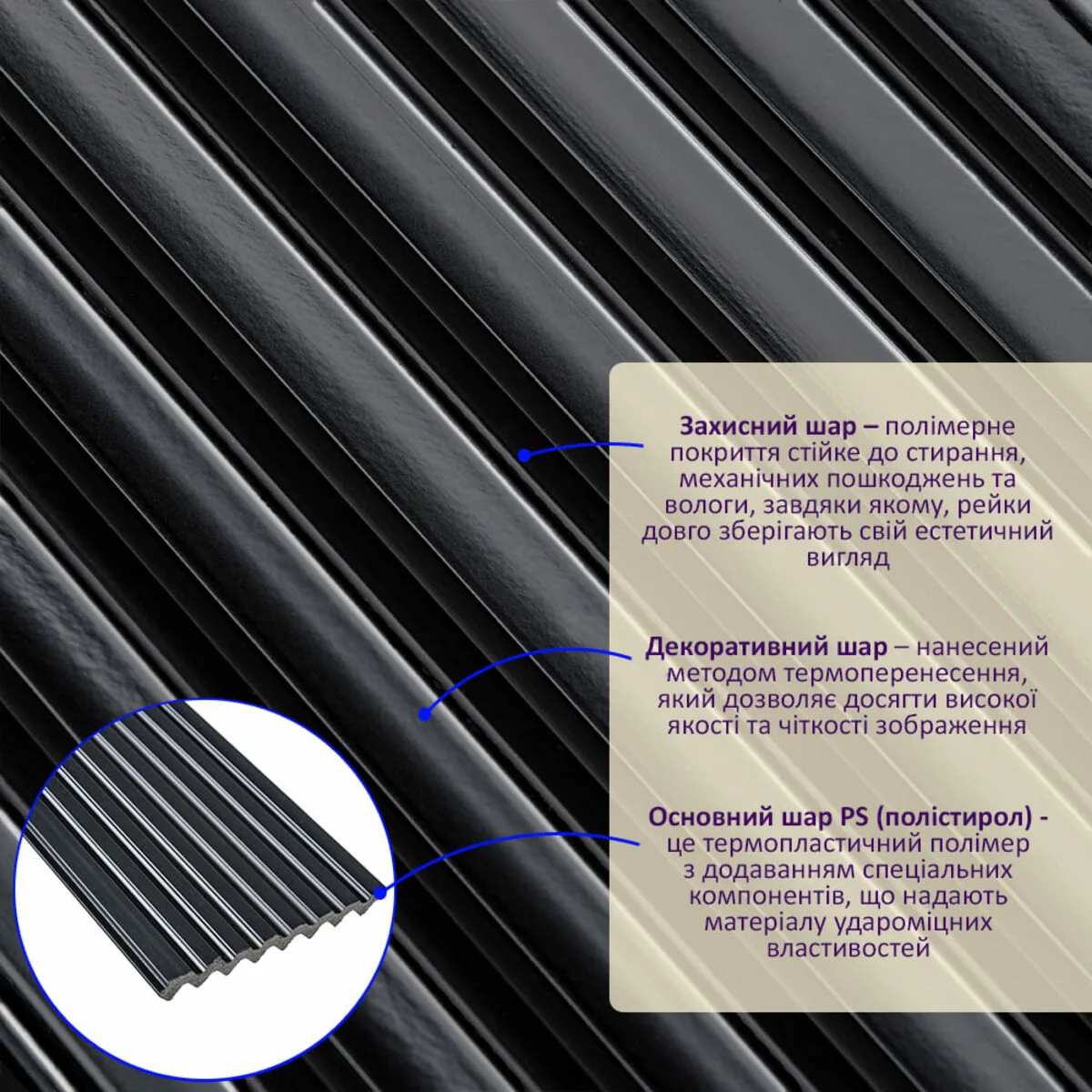 95883c4c61-2_resize_1200x1200 Рейка декоративна PS чорна 2900х120х11мм SW-00002148 – додаткове зображення 2