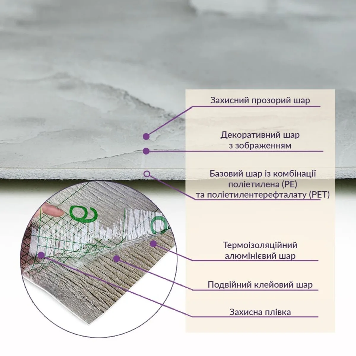 Самоклеюча стінова PET плитка у рулоні 600х3000х2mm SW-00001700 – зображення використання 5