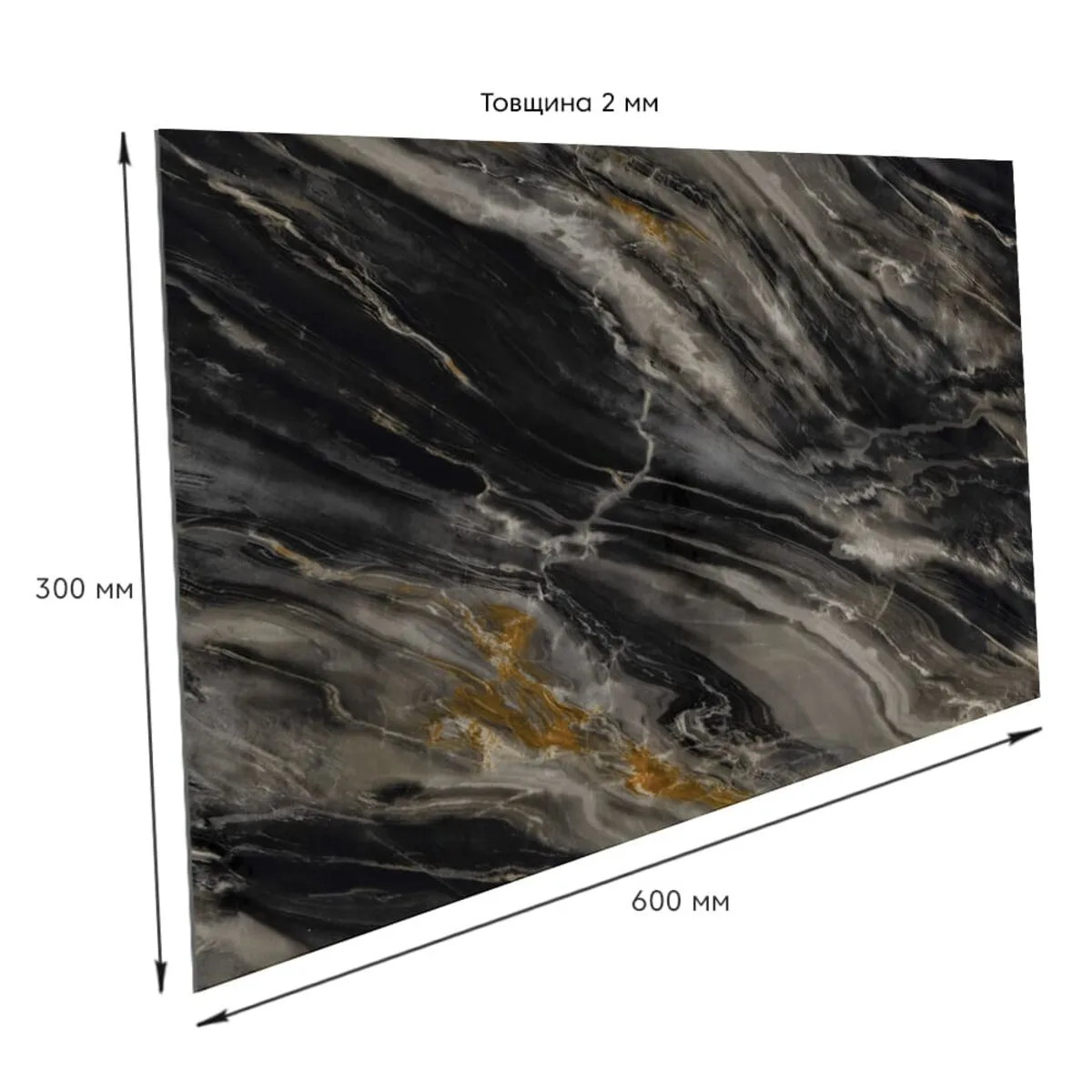 Самоклеюча стінова PET плитка 600х300х2mm (D) SW-00002311 – зображення виду 3