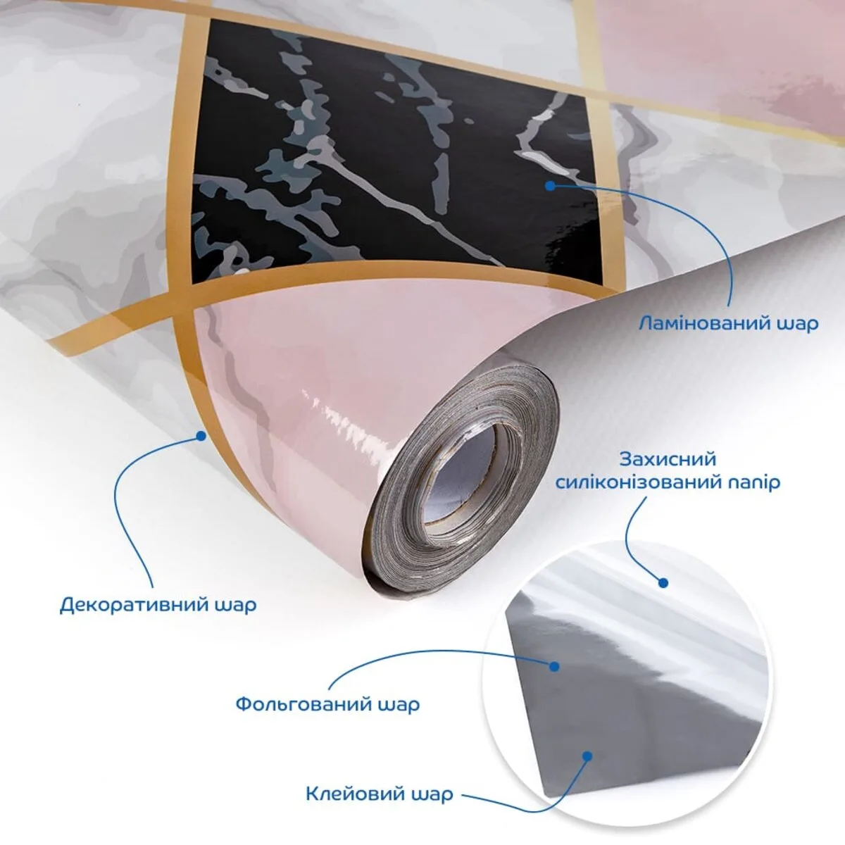 Плівка на самоклейці 60cmх10m SW-00002400 – додаткове зображення 2