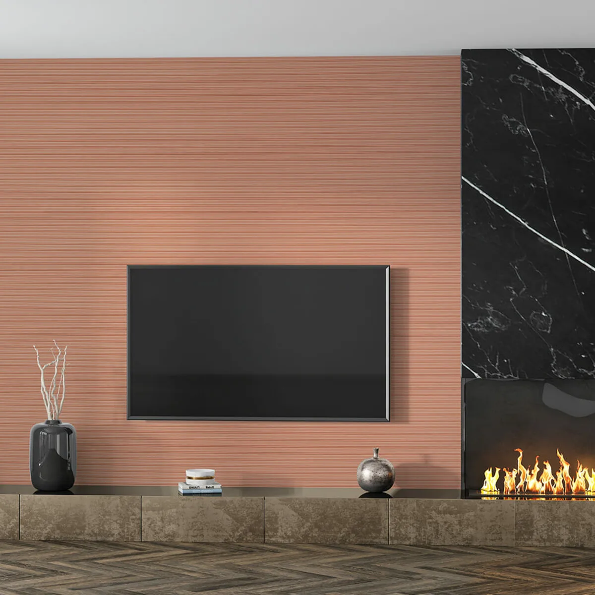 Панель-рейка в рулоні пудра 2900х350х6мм (D) SW-00002074 – зображення використання 6