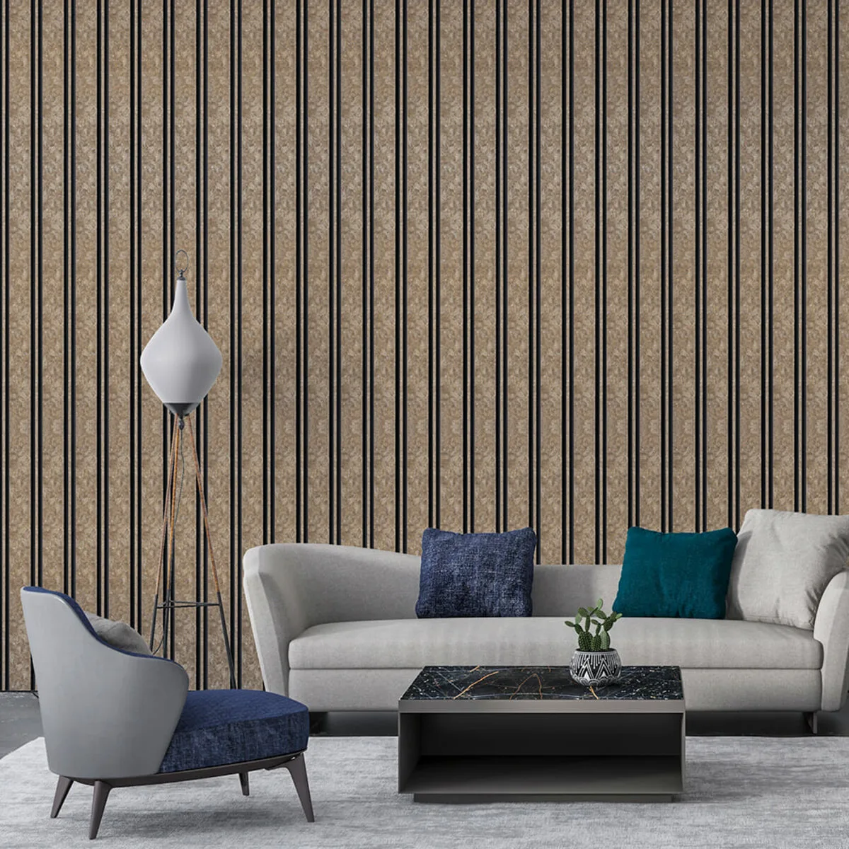 adbb394708-7_resize_1200x1200 Рейка декоративна PS сіро-коричневий із золотими вкрапленнями 2900х116х12мм SW-00002138 – зображення використання 7