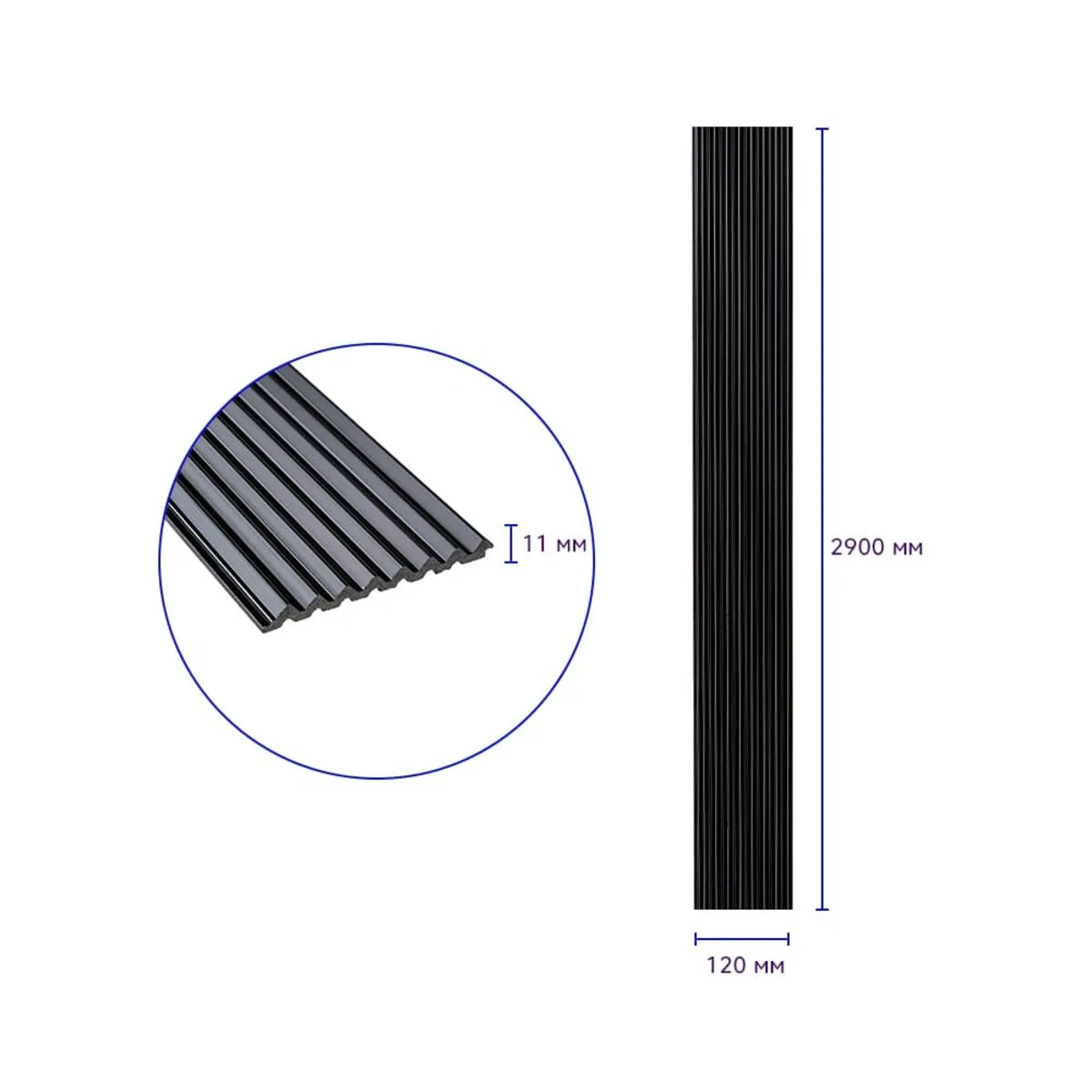 afd74da5fe-3_resize_1200x1200 Рейка декоративна PS чорна 2900х120х11мм SW-00002148 – зображення виду 3