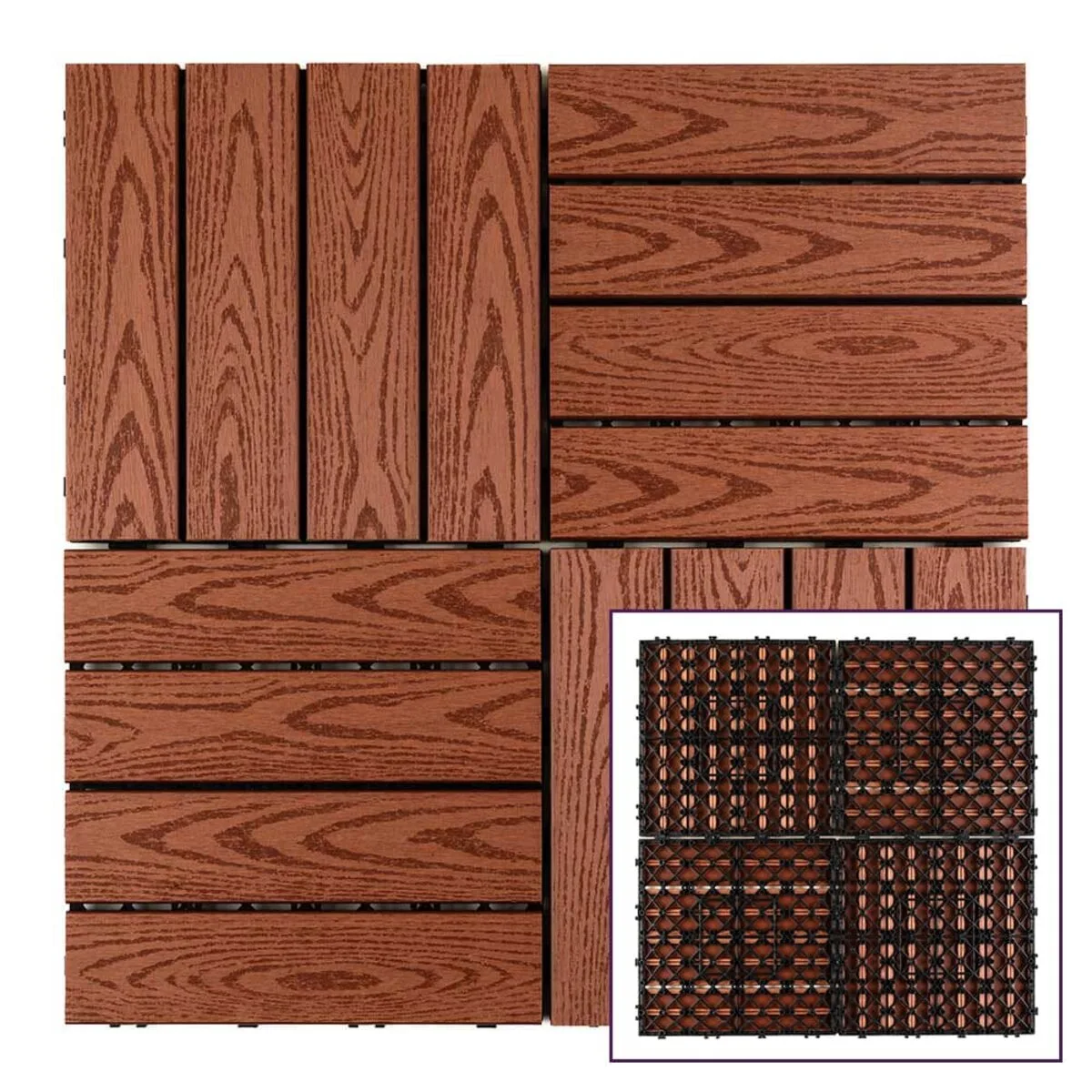 b14f1f37a9-6_resize_1200x1200 Композитна плитка WPC червоне дерево 30х30CMх2СM (D) SW-00001707 – зображення використання 6