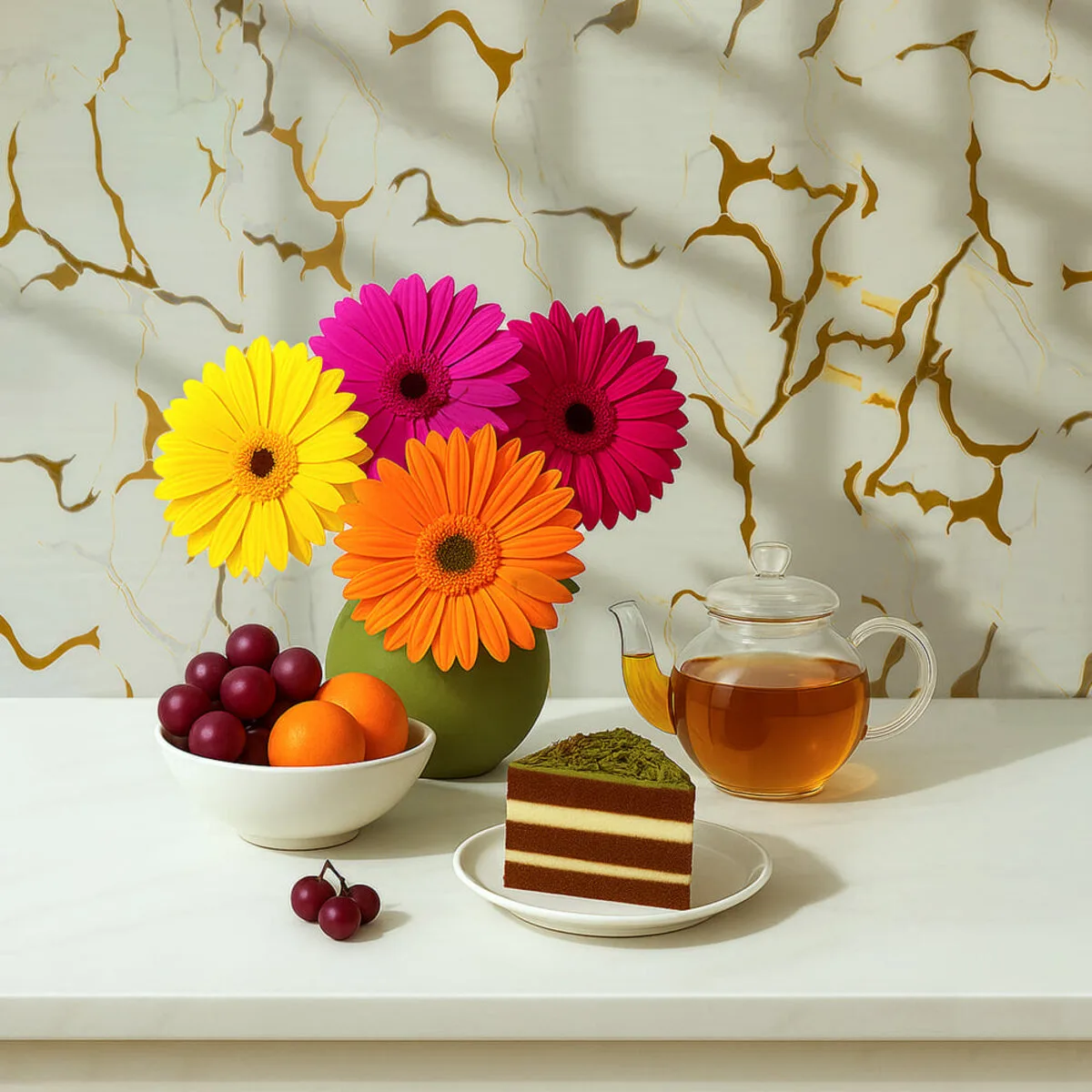 Самоклеюча стінова PET плитка у рулоні 600х3000х2mm (D) SW-00002637 – зображення використання 5