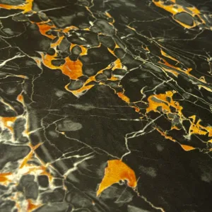 Самоклеюча плівка чорний мармур з жовтим 0,45х10мх0,07мм SW-00001282 – додаткове зображення 2