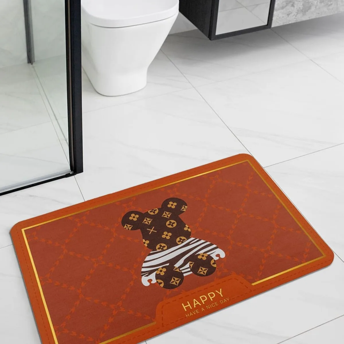 b85d65e98e-5_resize_1200x1200 Вологопоглинаючий килимок «Happy» 38х58CMх3MM (D) SW-00001565 – зображення використання 5