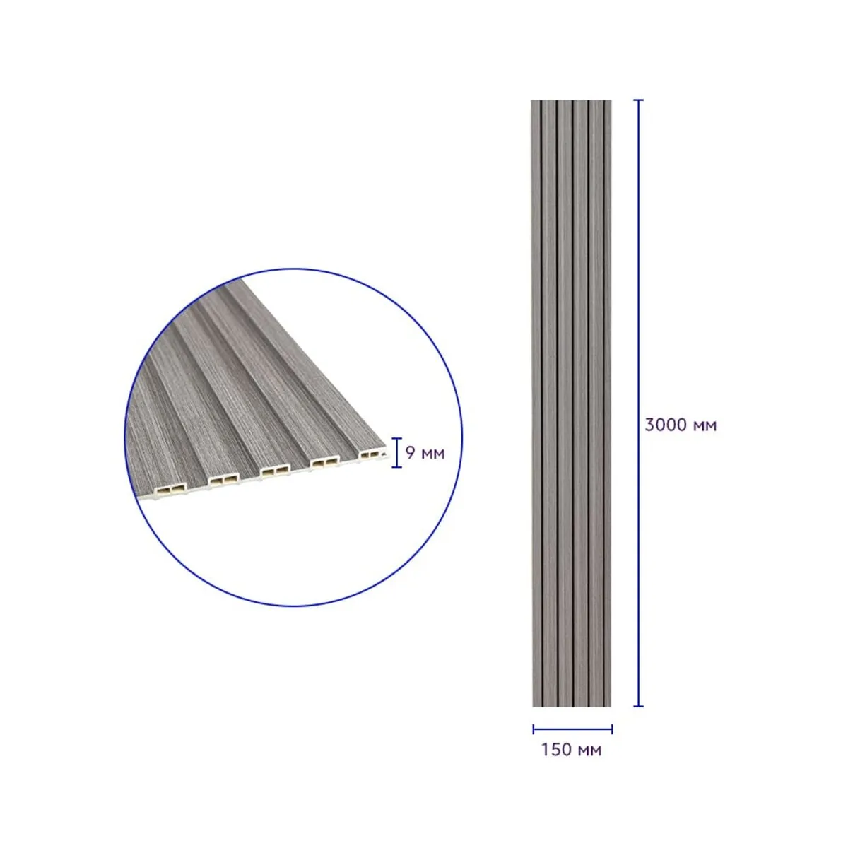 b8aeeb2525-3_resize_1200x1200 Рейка декоративна WPC стінова сіра 3000х150х9мм SW-00001870 – зображення виду 3