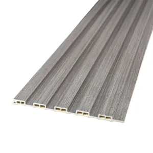 Рейка декоративна WPC стінова сіра 3000х150х9мм SW-00001870