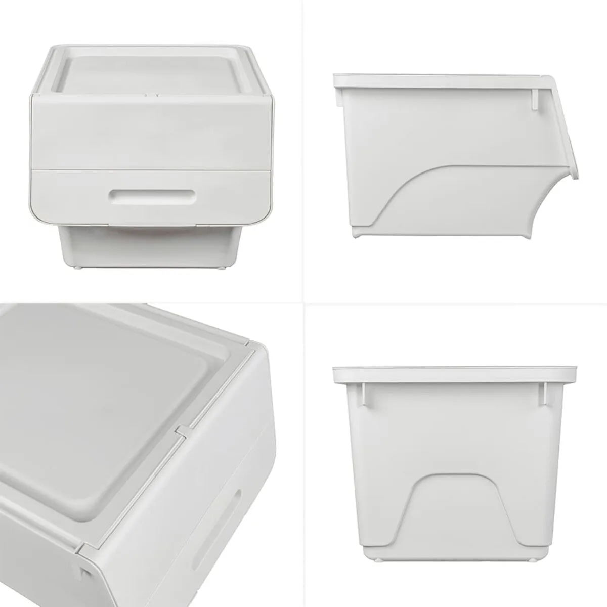 c7e5f6f348-4_resize_1200x1200 Контейнер для зберігання білий 45.5х38х31CM SW-00002420 – зображення використання 4