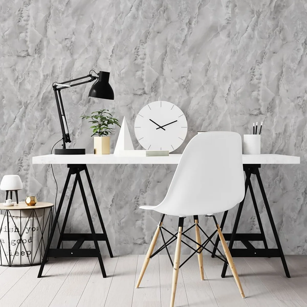 Самоклеюча стінова PET плитка у рулоні 600х3000х2mm SW-00001700 – зображення використання 8