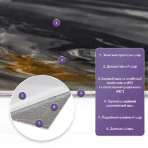 Самоклеюча стінова PET плитка 600х300х2mm (D) SW-00002311 – додаткове зображення 2