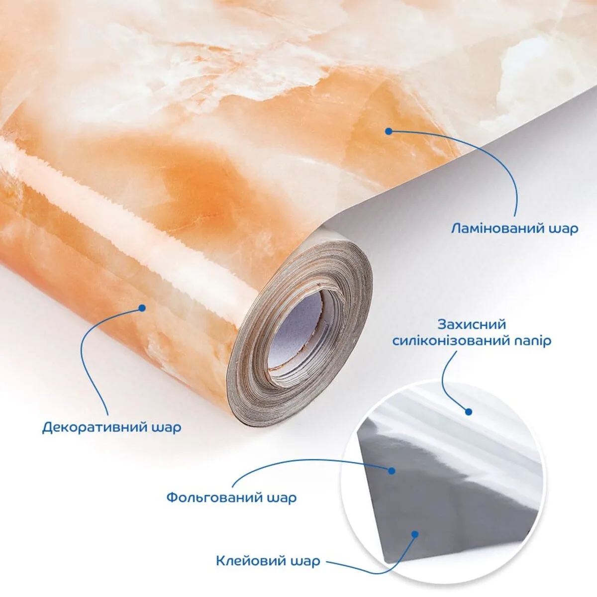 Плівка на самоклейці 60cmх3m SW-00002402 – додаткове зображення 2