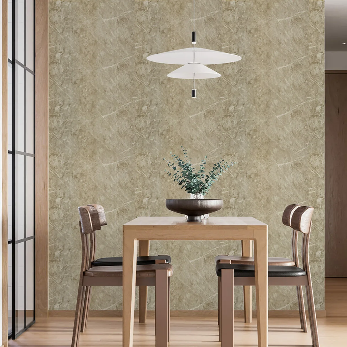 Самоклеюча стінова PET плитка у рулоні 600х3000х2mm (D) SW-00002432 – зображення використання 6