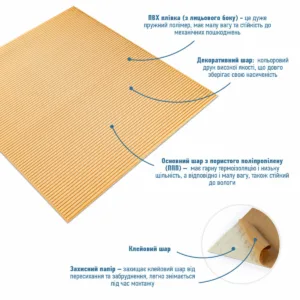 Панель 3D Beige 700х700х4mm (D) SW-00001953 – додаткове зображення 2