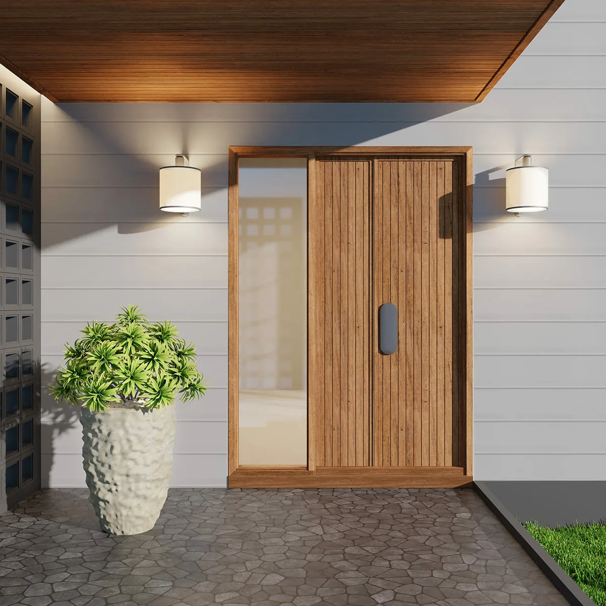 Фасадна PU панель 415х15х3800мм (D) SW-00001719 – зображення використання 7